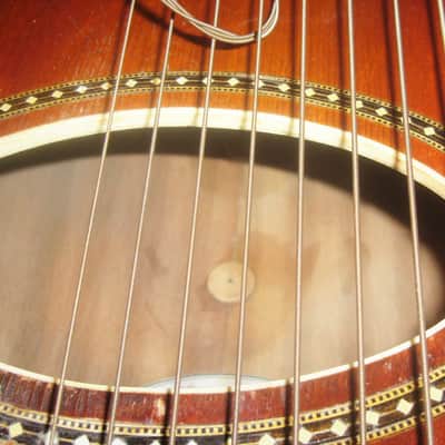 Gibson Model U Harp-Guitar 1916 Cherry Sunburst Kalamazoo, Michigan USA image 24
