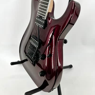 Jackson Pro Plus Series Dinky DKA 2023 - Present - Oxblood with Locking Tuners image 2