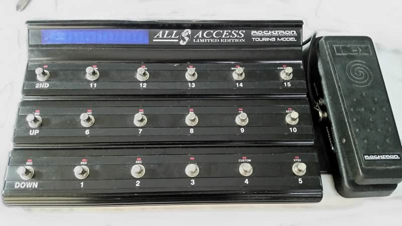 Rocktron All Access LTD Limited Edition Midi Foot Controller with Hex Expression Pedal image 1