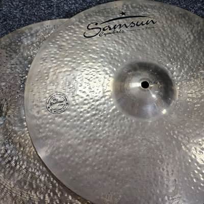 Hi-Hat Cymbals 15" Samsun 21st Series Medium Heavy USED! RK15H290526 image 2
