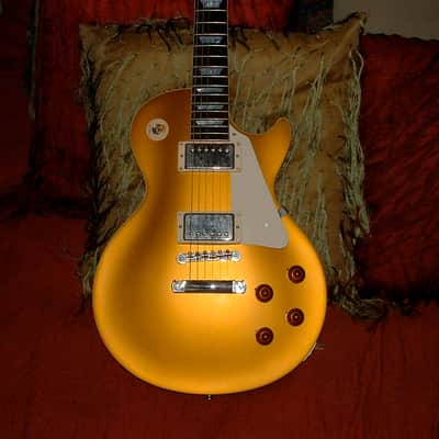 Gibson Historic Shop "R7" 1957 Reissue Goldtop 2002 - Gold and Mahogany image 3