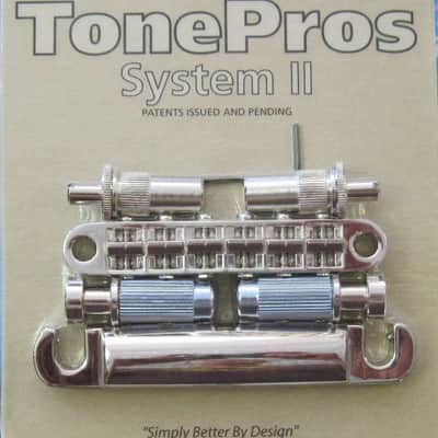 TonePros LPM02-N Metric Tuneomatic/Tailpiece Set Nickel
