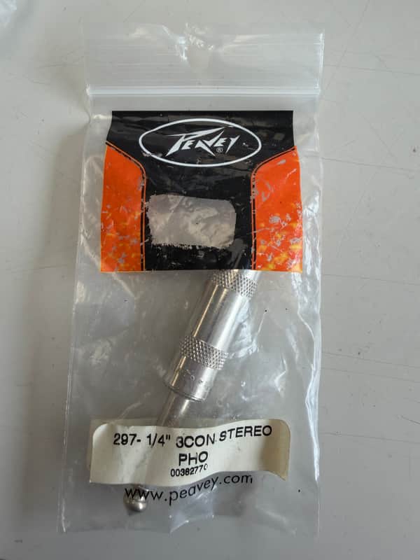 Peavey 297- 1/4” 3CON STEREO PHO image 1
