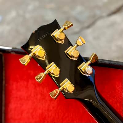 Orville by Gibson Les paul custom 1997 - Black beauty original vintage MIJ Japan fujigen image 8
