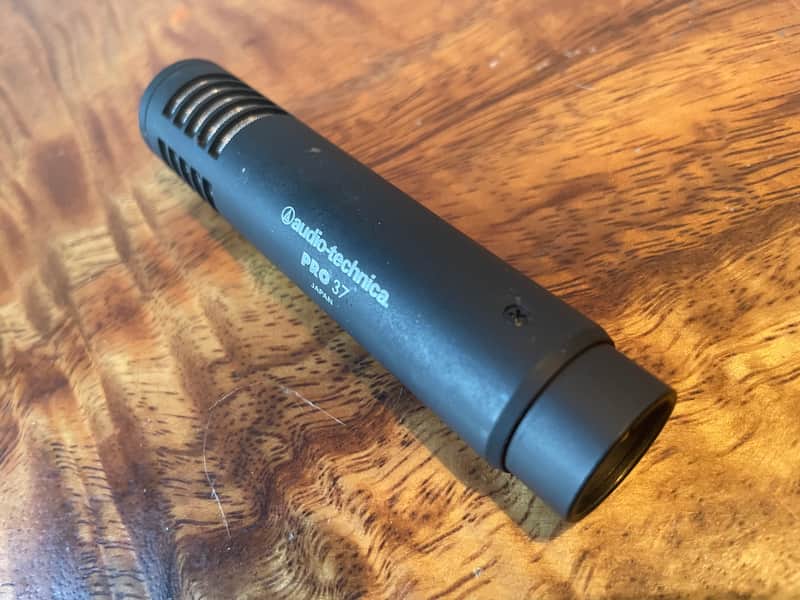 Audio-Technica PRO37 Small Diaphragm Cardioid Condenser Microphone 2010s - Black image 1