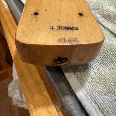 Late 60s Fender Precision Rosewood Neck J Torres Stamp image 2