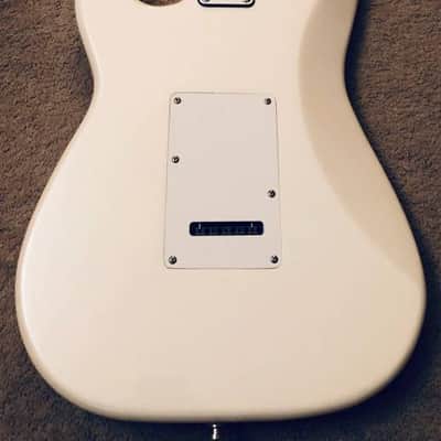 Tradition G12 Deluxe Strat Style Electric Guitar White image 3
