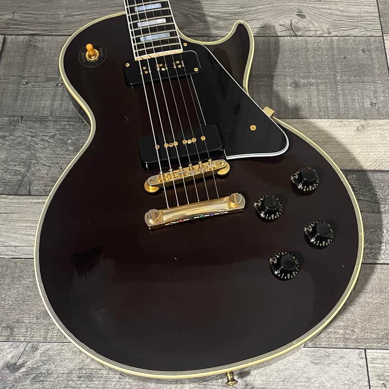 Gibson Custom Murphy Lab Light Aged ‘54 Les Paul Custom R4 - Oxblood (2024) image 1