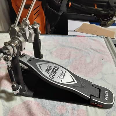 Tama HP900RWN Iron Cobra 900 Series Rolling Glide Double Bass Drum Pedal 2010s - Black/Chrome image 9