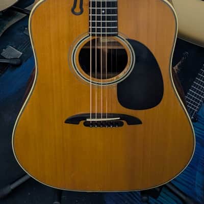 Alvarez Yairi DY59 Anniversary Edition Vintage 1987 Acoustic Electric Guitar, Natural image 1