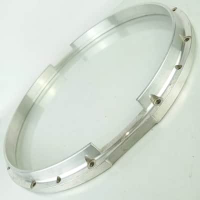 Pearl 14"Die-Cast Resonant 12Lug Snare Drum Rim/Hoop Championship FFX Aluminum01 image 1