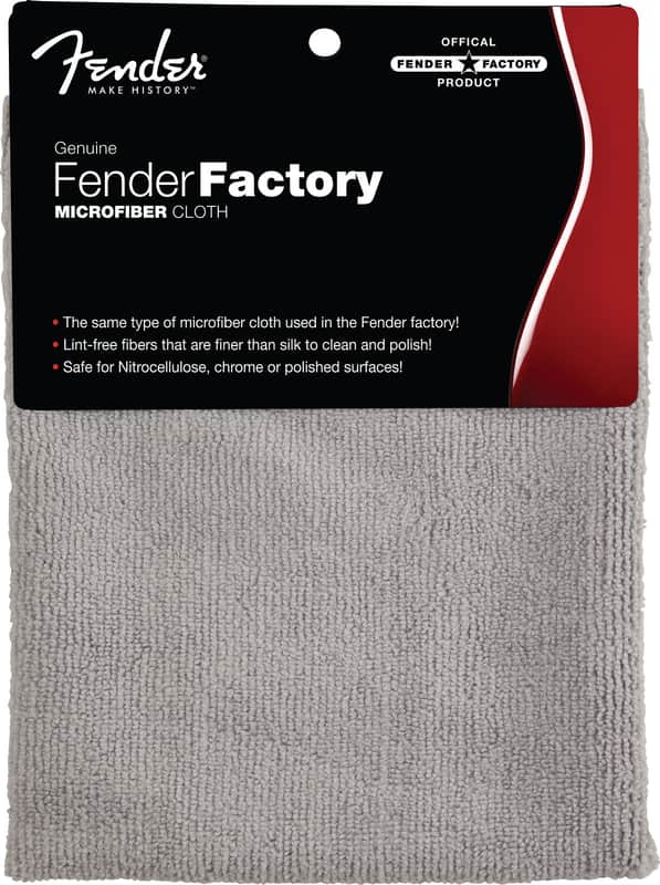 Genuine Fender Factory Microfiber cloth 099-0523-000 NEW image 1