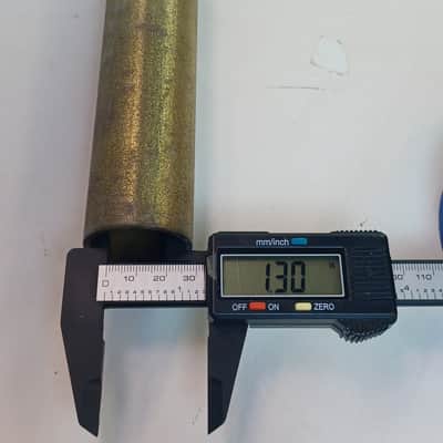 Musser M665B Brass Tube E 55 1/2”x1.5" Symphonic Chime Tubular Bell Professional image 6