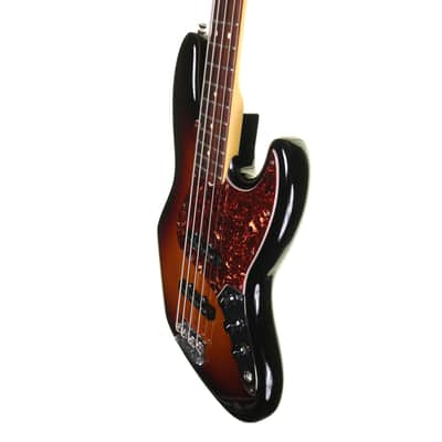 Fender American Standard Jazz Bass, Rosewood, Sunburst with Case imagen 6