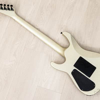 1990 Charvel by Jackson Soloist SL-140-HH Neck Through Platinum Pearl w/ Floyd Rose image 13