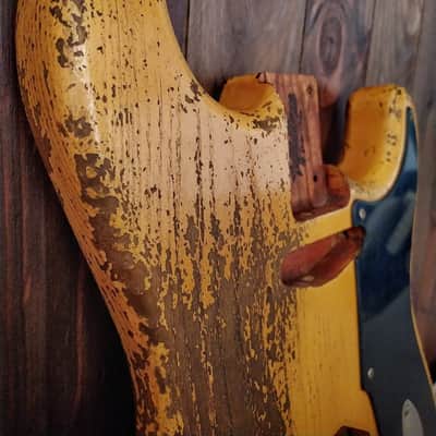 #202622 :: Baldman's Relic Telecaster / Pawn Shop'51 body Heavy Aged B. Blonde image 4