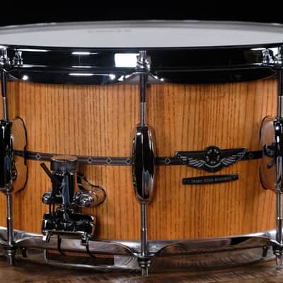 Tama Star Reserve Stave Ash Snare Drum - 6.5-inch x 14-inch - Oiled Amber Ash image 3