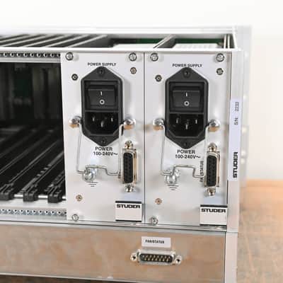 Studer D23m I/O System w/ A-Link HD Card, Fan Module, and Filter Module CG01BZQ image 12