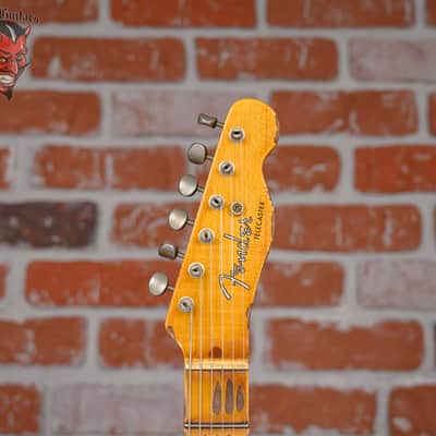 Fender Custom Shop SR25 CuNiFe Blackguard Telecaster Heavy Relic Tomatillo Green 2025 w/OHSC image 11