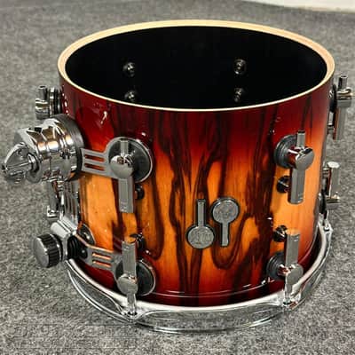 Sonor SQ2 Beech 5pc Drum Set Red Burst over African Marble Gloss image 8