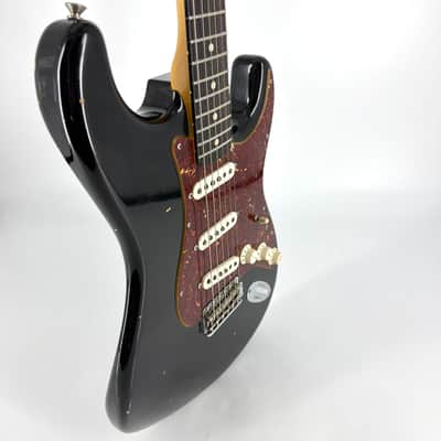 Fender Custom Shop '62 Reissue Stratocaster 2017 Fender Custom Shop ’62 Journeyman Relic Stratocaster - Black Relic image 9