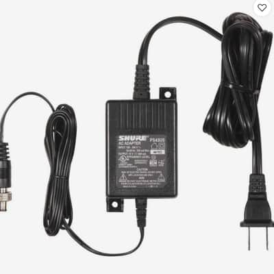 Shure GLXD4R Z2 Wireless Rackmountable Rack Ear Mount Receiver with PS43US Power Supply for GLXD GLXD1 GLX-D GLXD4=-Z2 Vocal Mic Guitar Instrument Advanced Digital Wireless Systems Band 2400-2483.5MHz for GLXD24R GLXD14 SM58 B58 Beta 58 B87A PG58 image 3