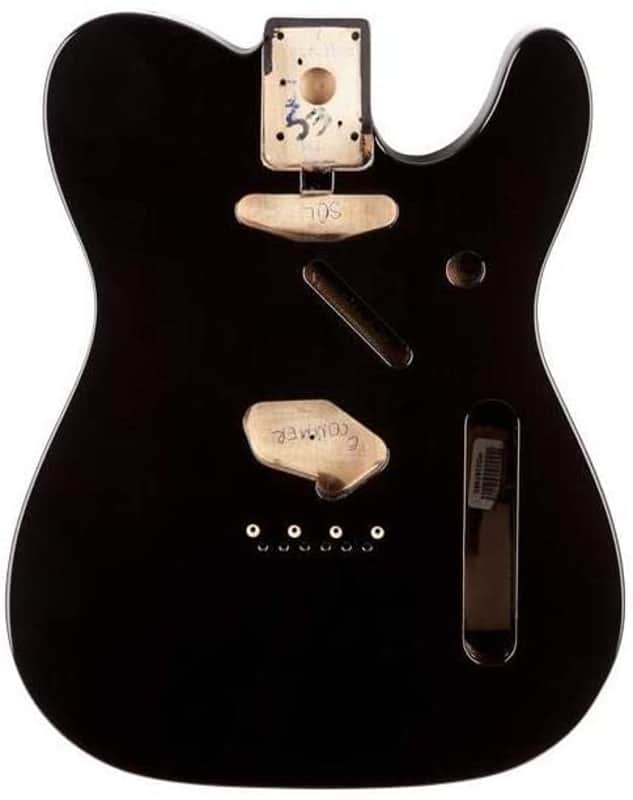 Fender Classic Series 60's Telecaster® SS Alder Body Vintage Bridge Mount - Black image 1