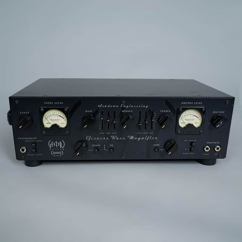 Ashdown Head of Doom Geezer Butler Signature 600-Watt Bass Amp Head image 1