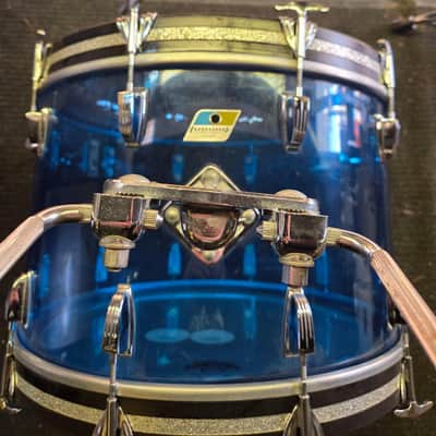 Ludwig VISTALITE 14x22 Kick Drum - Late 70s - blue image 2