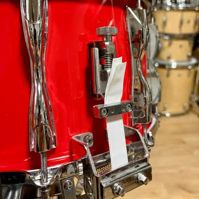 Yamaha Recording custom 14x8 Hot red image 6