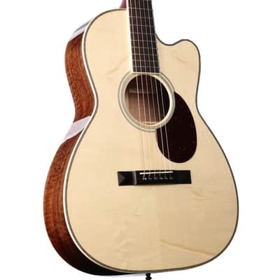 Santa Cruz OO Custom Cutaway Bearclaw Italian Spruce / Highly Figured Walnut #1255 image 2