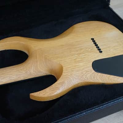 Bernie Rico junior (jr.) Hesperian 727 7 string 2012 natural oiled finish image 11