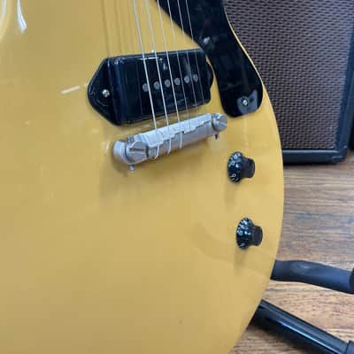 Gibson Les Paul Junior 100th Anniversary TV Yellow Solid Body Electric Guitar image 3
