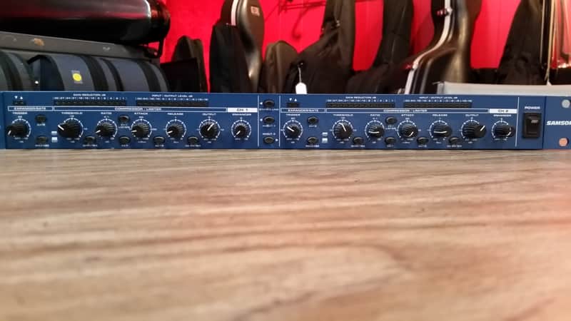Samson S-Com Plus S Class Stereo Compressor/Limiter | Reverb