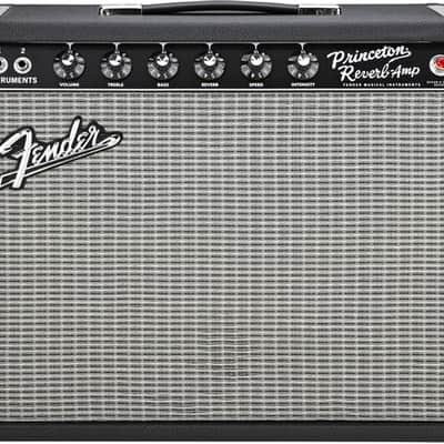Fender 65 Princeton Reverb 12 Watt 1x10 Guitar Combo Amplifier image 2
