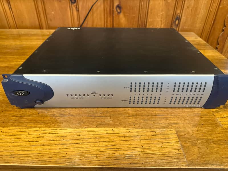 Digidesign 192 Pro Tools HD Interface 16x8x8 with 2x Analog Input / Analog Output / Digital I/O Cards 2000s - Silver image 1