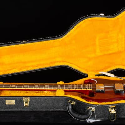 Gibson Custom Shop 1964 SG Standard Reissue Maestro Vibrola VOS Cherry Red (924) image 7