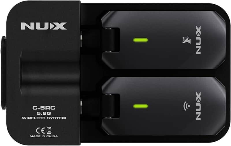NUX C-5RC 5.8GHz Wireless Guitar System for Active or Passive Pickup Guitar image 1