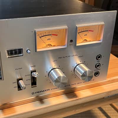 Pioneer CT-2 Stereo Cassette Deck | Vintage Pioneer Hi-Fi Tape Player | Classic Analog Audio image 6