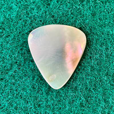 Abalone seashell guitar pick-1.3mm, classic size & shape… by BeachSidePicks image 2