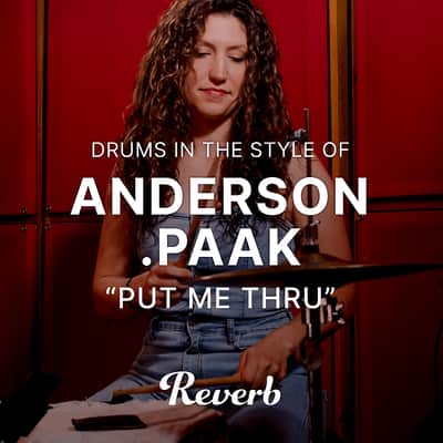 Drums In the Style of Anderson .Paak's Put Me Thru image 1