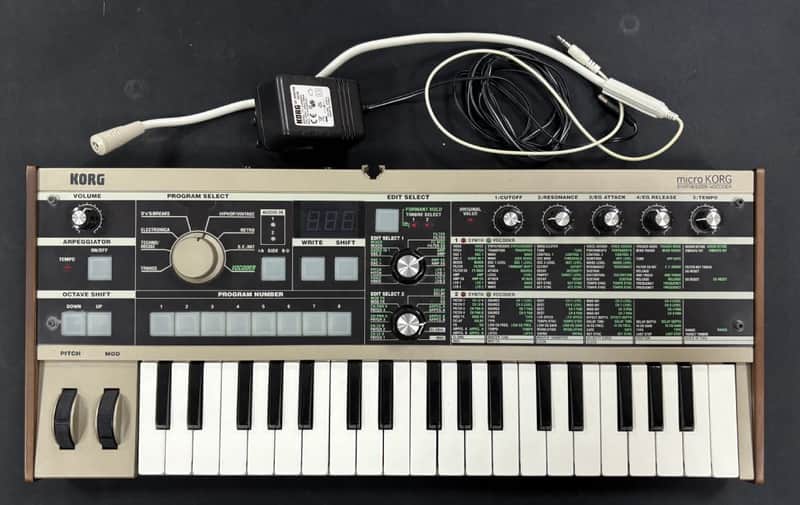 Korg microKORG 37-key synthesizer and vocoder image 1