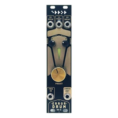 Error Instruments Error Drum MK 2 Eurorack Module (Black) image 1