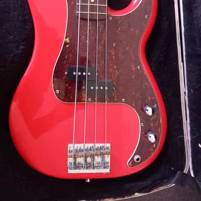 Squier Precision classic vibe fiesta red china 2011 - Fiesta red image 1