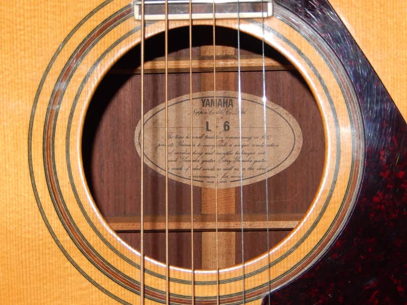 MADE IN JAPAN - YAMAHA L6 1978 - ABSOLUTELY MARVELOUS ACOUSTIC