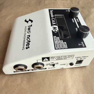 Two Notes | Torpedo C.A.B. M+ | Clean pedal platform & Speaker Simulator image 3