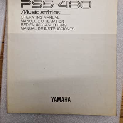 Yamaha Portasound PSS-480 Operating Manual