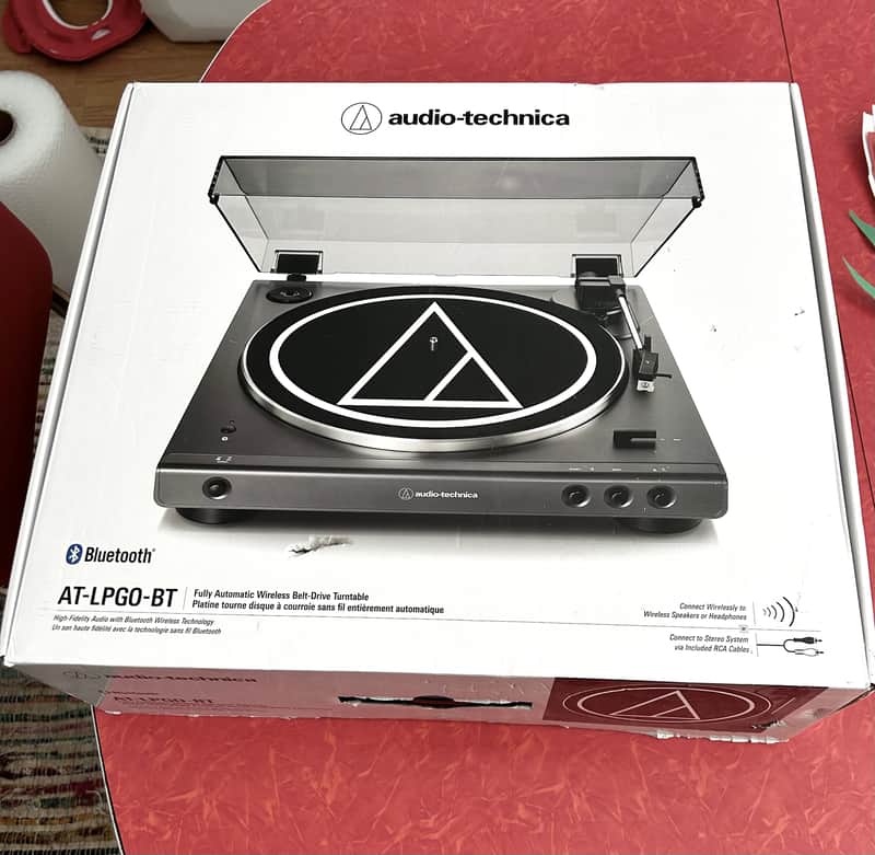 Audio Technica AT-LPGO-BT Fully Automatic Wireless Turntable with Bluetooth image 1