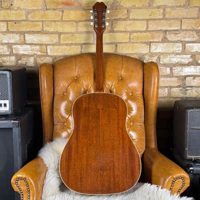 1967 Epiphone FT79 Texan Vintage Natural Gibson Built In Kalamazoo Acoustic Guitar W/ Hardshell Case! image 2