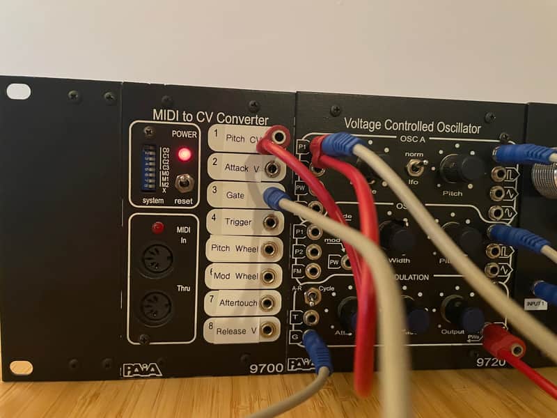 Paia 9700s rackmount analog modular synthesizer image 1